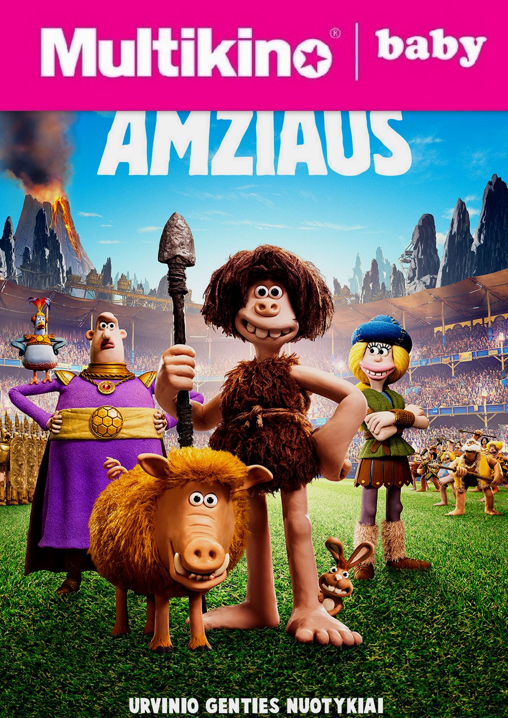 MultiBabyKino : Dagas iš akmens amžiaus (Early Man)