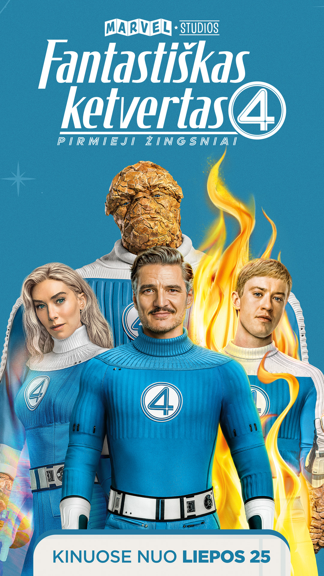 Fantastiškas ketvertas. Pirmieji žingsniai (The Fantastic Four: First Steps)