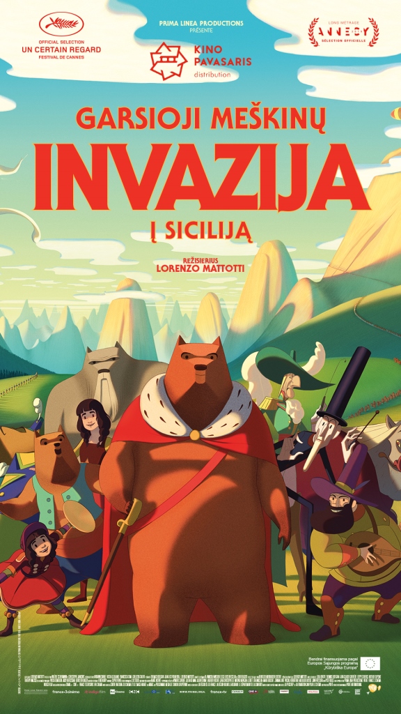 GARSIOJI MEŠKINŲ INVAZIJA Į SICILIJĄ (The Bears' Famous Invasion Of Sicily)
