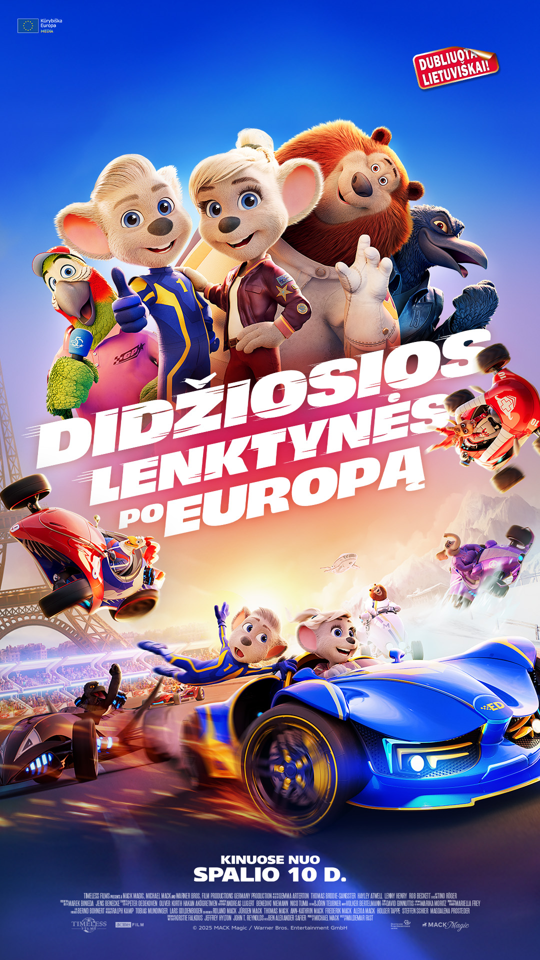 DIDŽIOSIOS LENKTYNĖS PO EUROPĄ (Grand Prix of Europe)