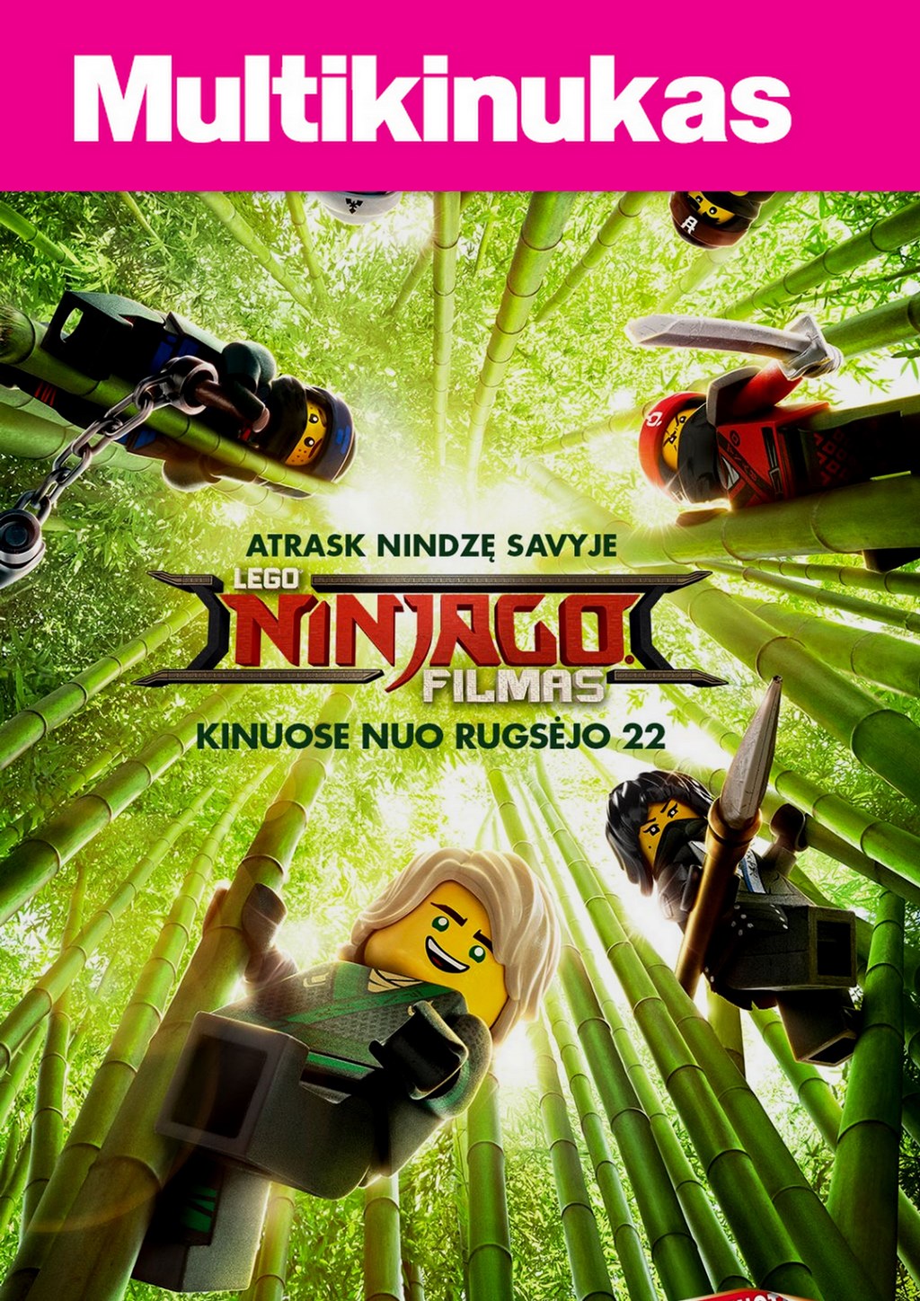 Multikinukas: Lego Ninjago filmas (The LEGO Ninjago Movie)