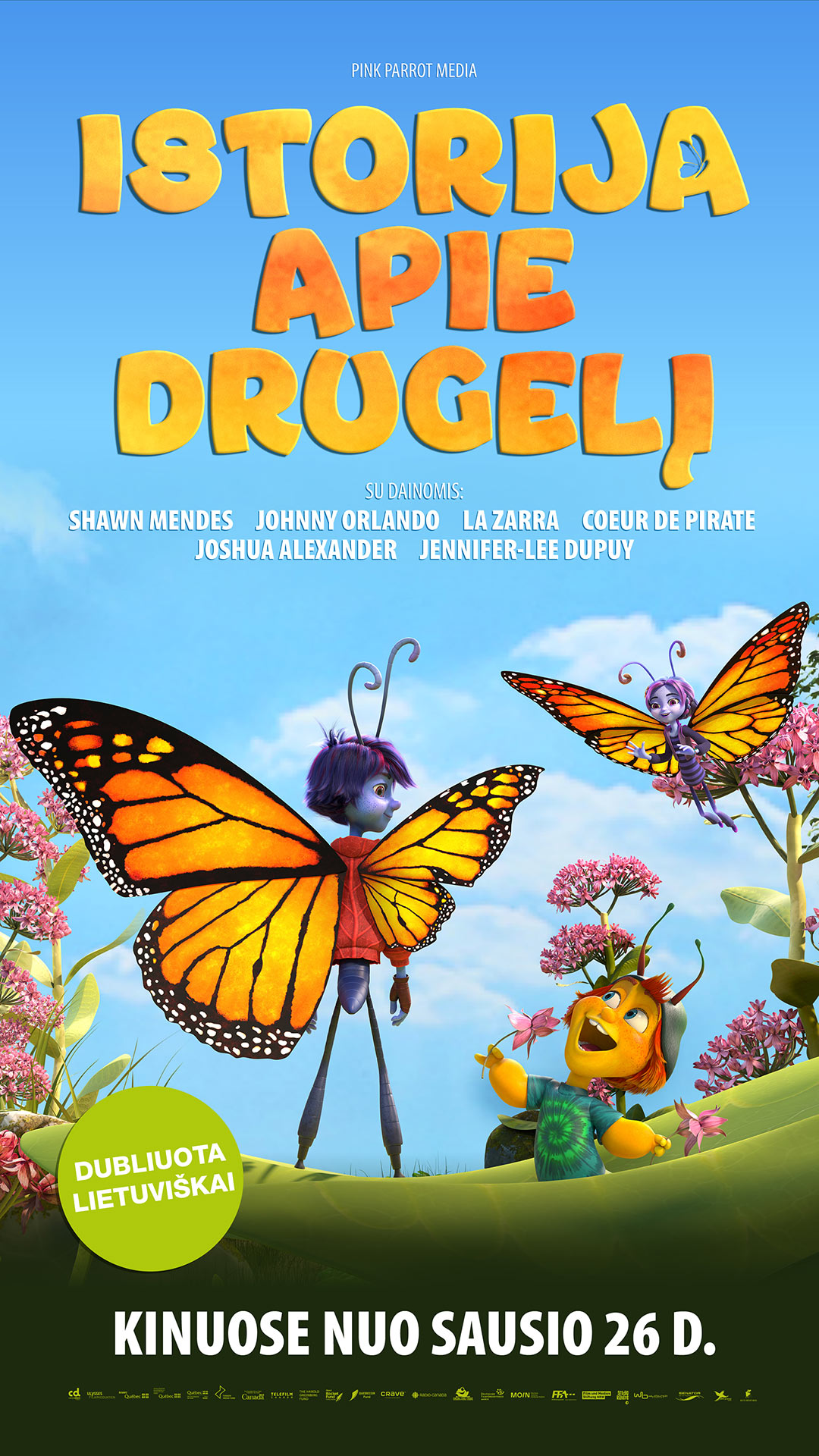 Istorija apie drugelį (Butterfly Tale)