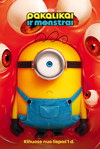 3D Pakalikai ir monstrai ( 3D Minions & Monsters)