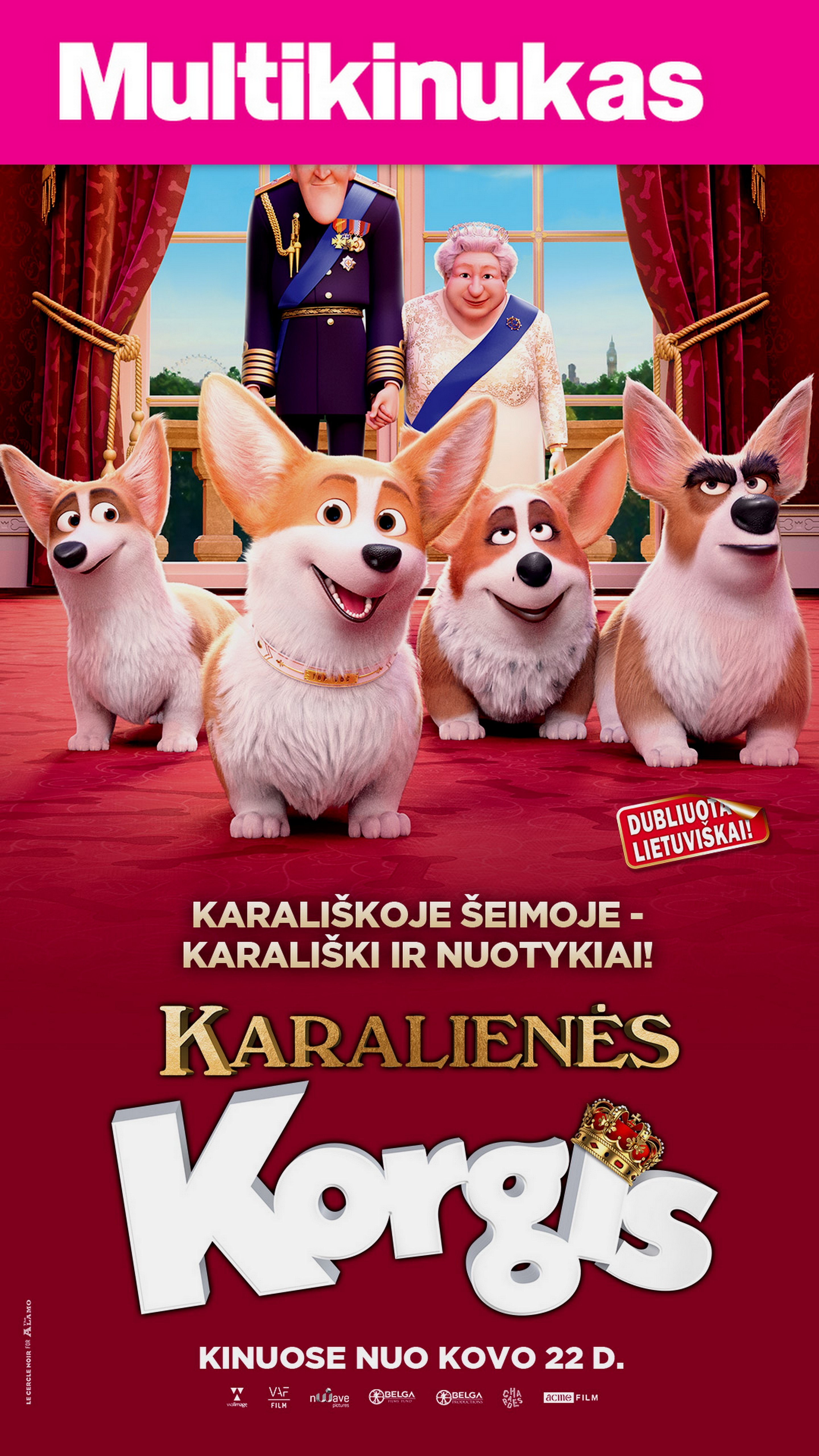 Multikinukas: KARALIENĖS KORGIS (Queen's Corgi)