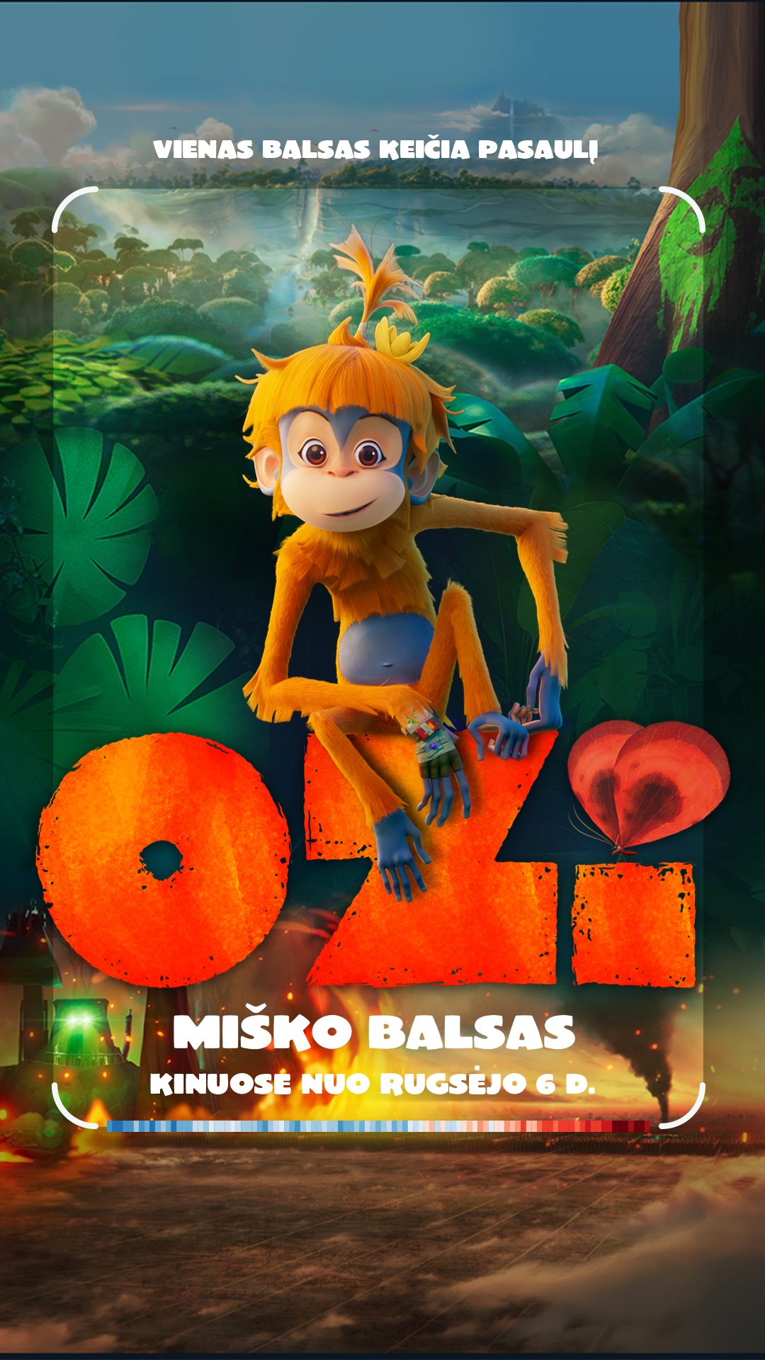 OZI. MIŠKO BALSAS (Ozi: Voice of the Forest)