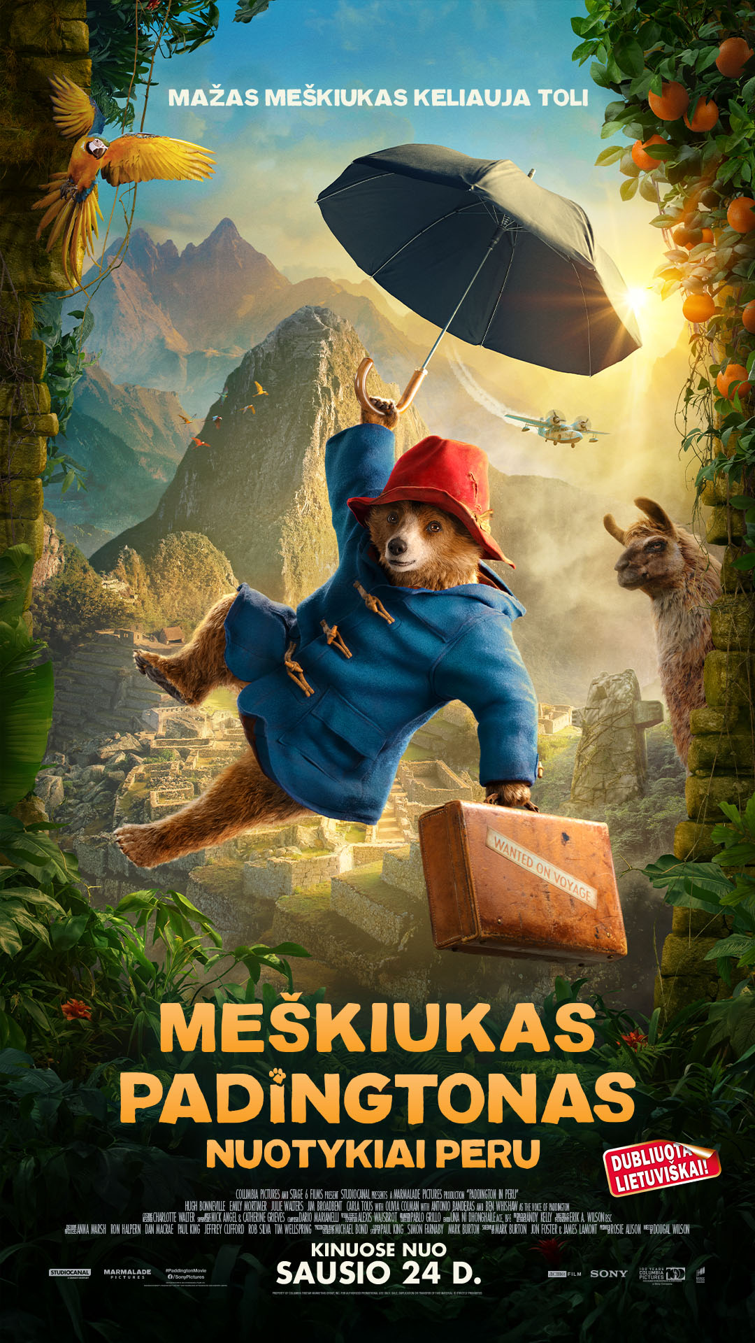 MEŠKIUKAS PADINGTONAS: NUOTYKIAI PERU (Paddington in Peru)