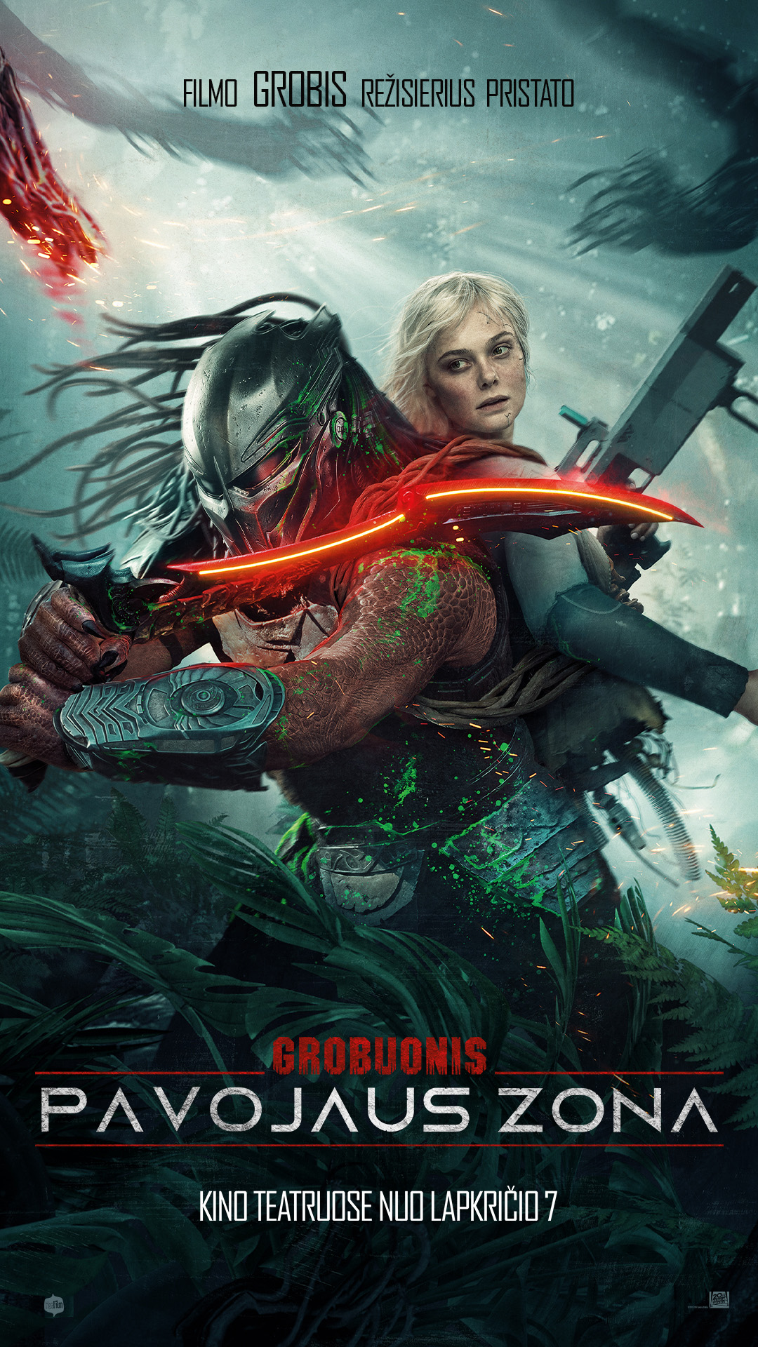 Grobuonis. Pavojaus zona (Predator: Badlands)