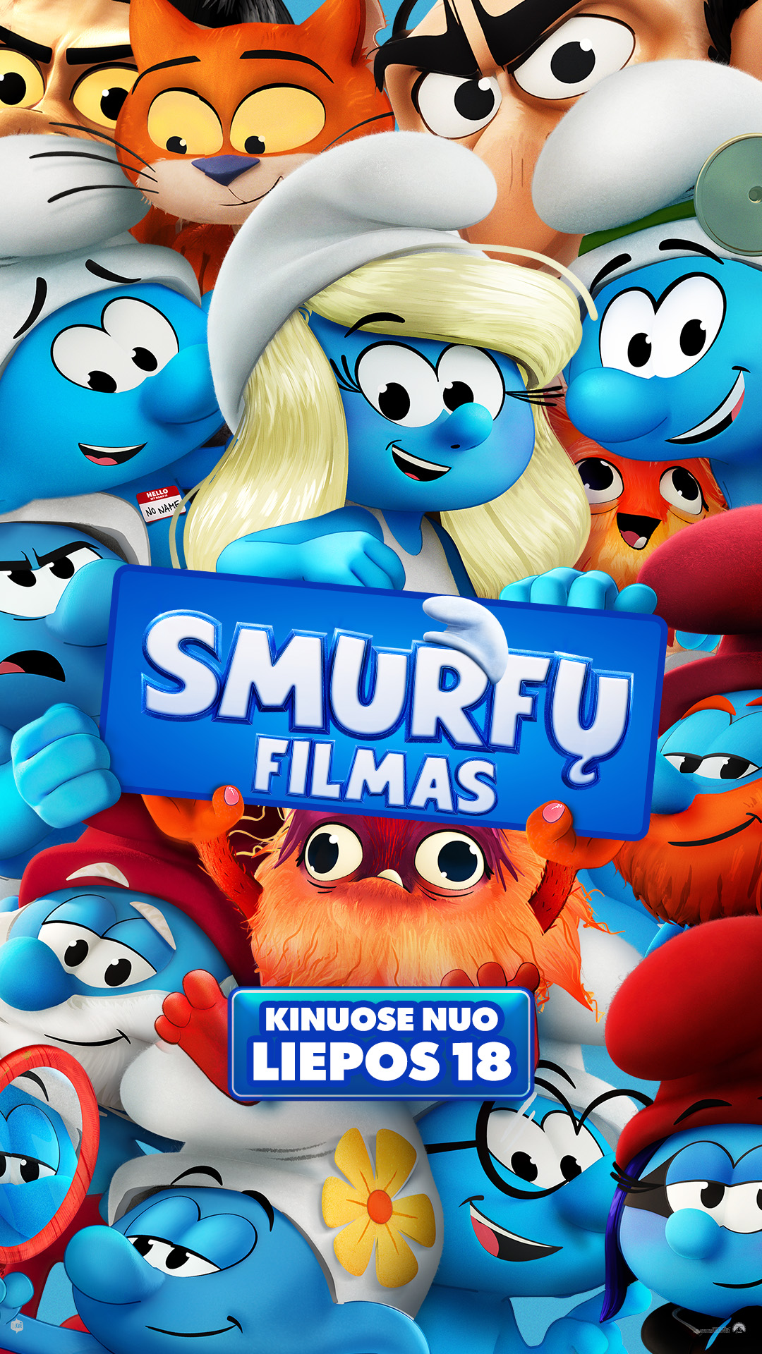 Smurfų filmas (Smurfs)