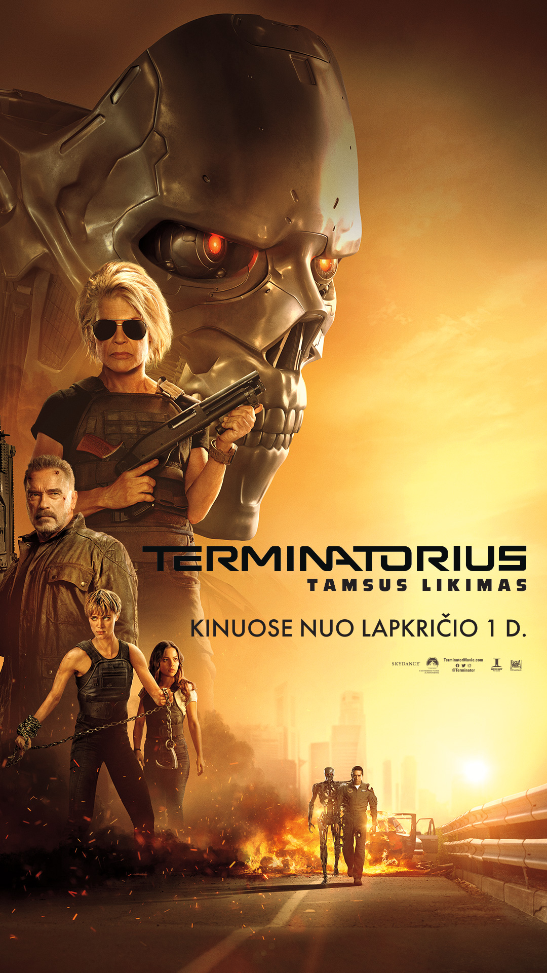 TERMINATORIUS. TAMSUS LIKIMAS (Terminator: Dark Fate)