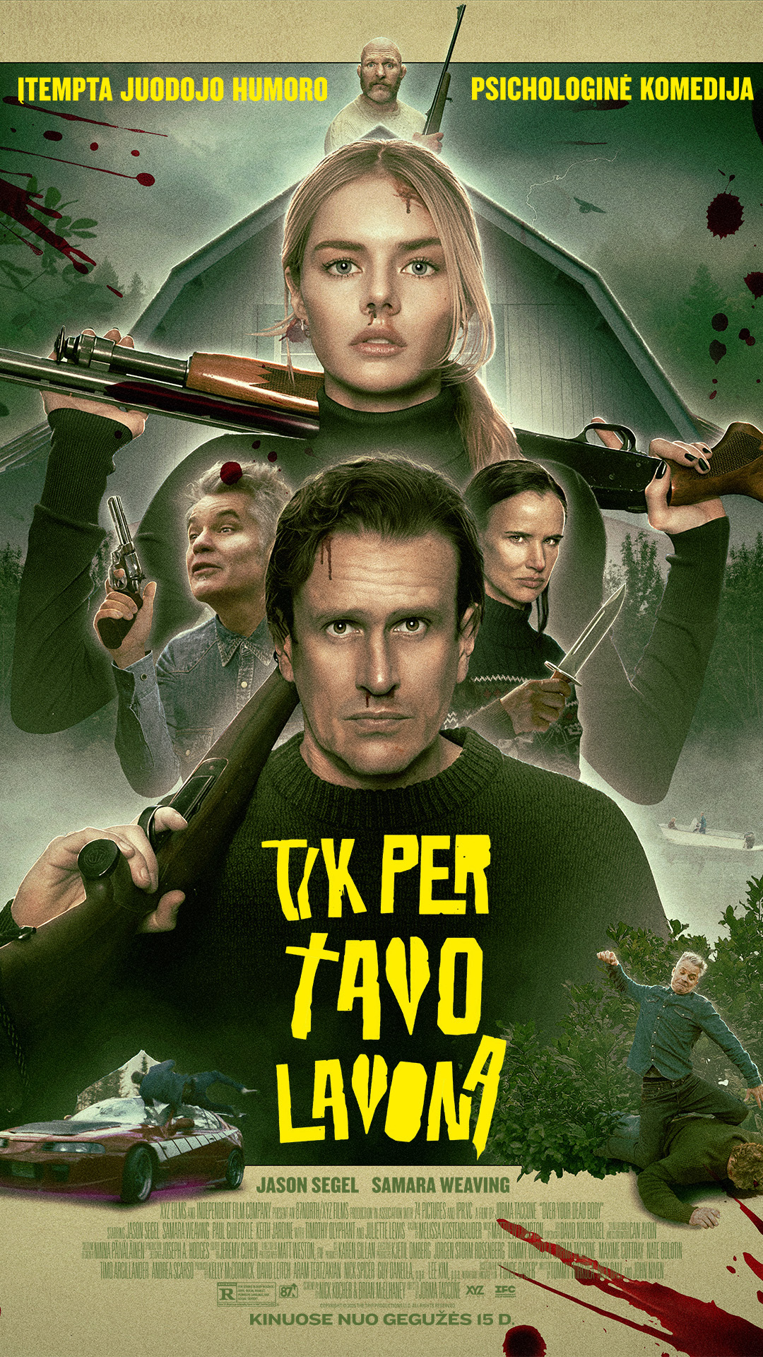 TIK PER TAVO LAVONĄ  (Over Your Dead Body)