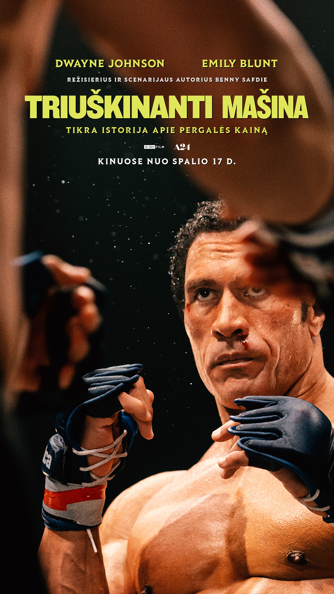 Triuškinanti mašina (THE SMASHING MACHINE)