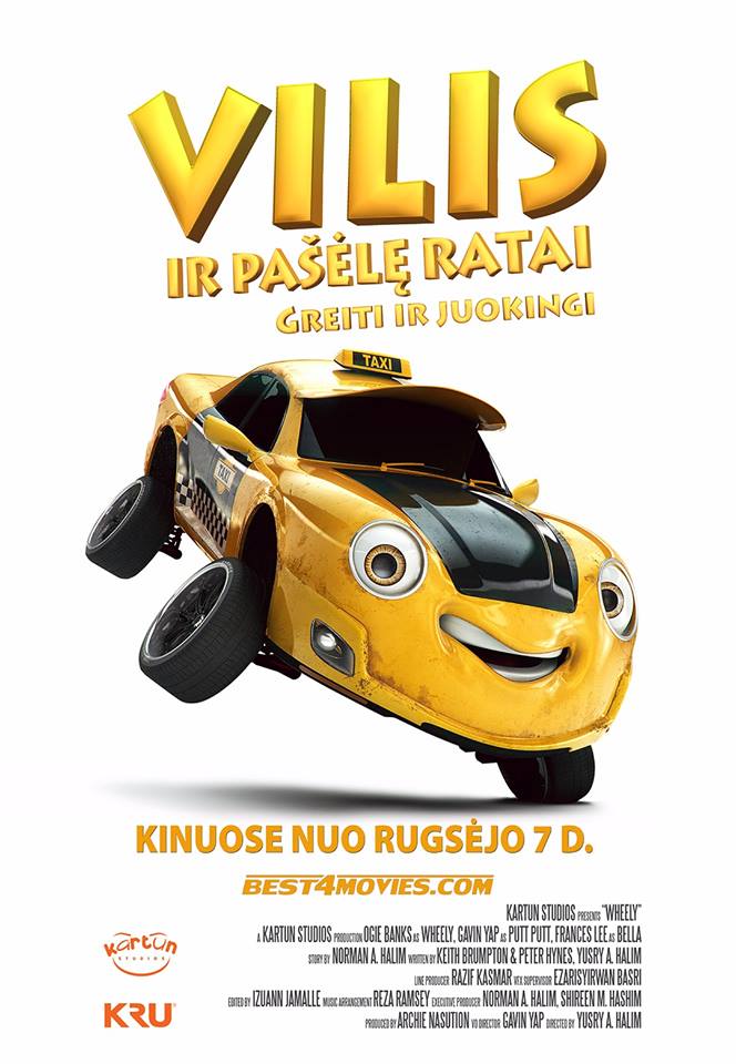 Vilis ir pašėlę ratai (Wheely)