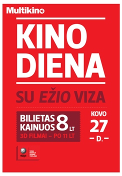 Kino diena su EŽIO VIZA!